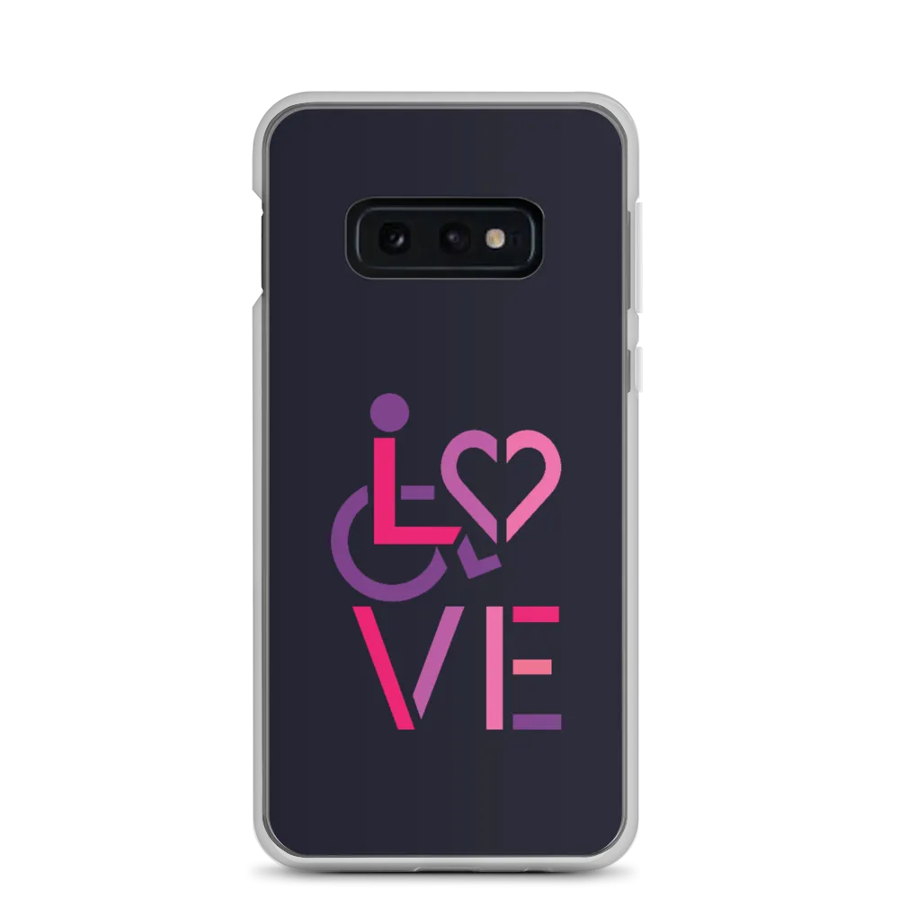 LOVE (for the Special Needs Community) Samsung Case Stacked Design 2 of 3