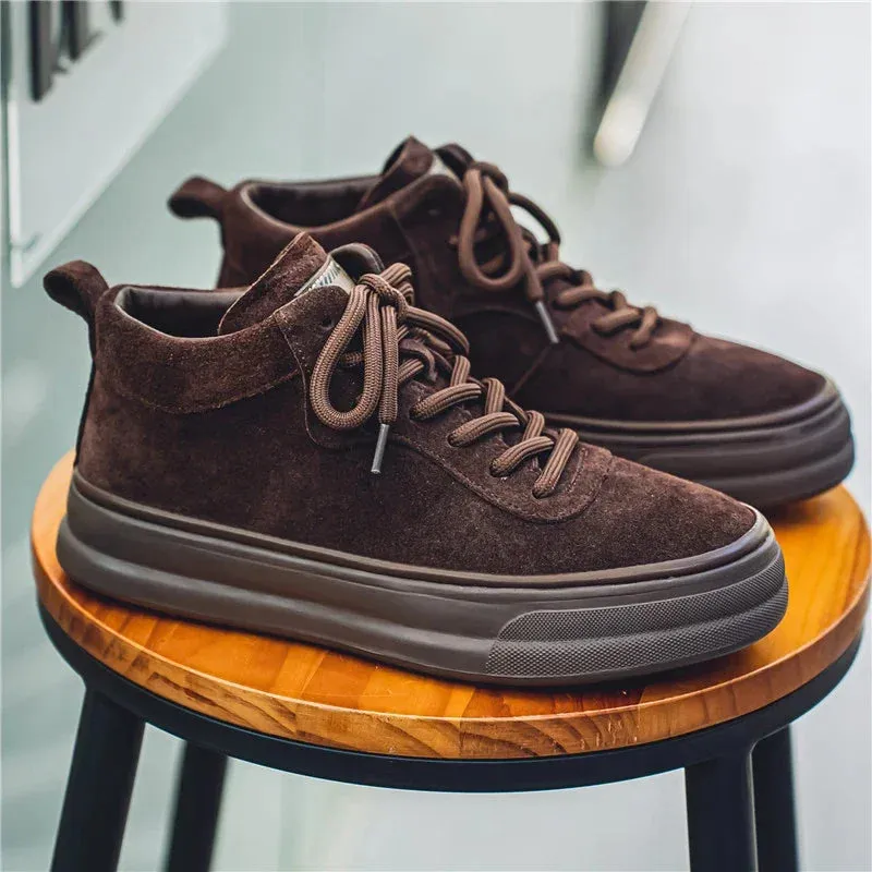 Men's Sneakers Skateboard Loafers Sports and Leisure Wear-resistant Non-Slip Shoes for Men Soft and Comfortable Round Toe New