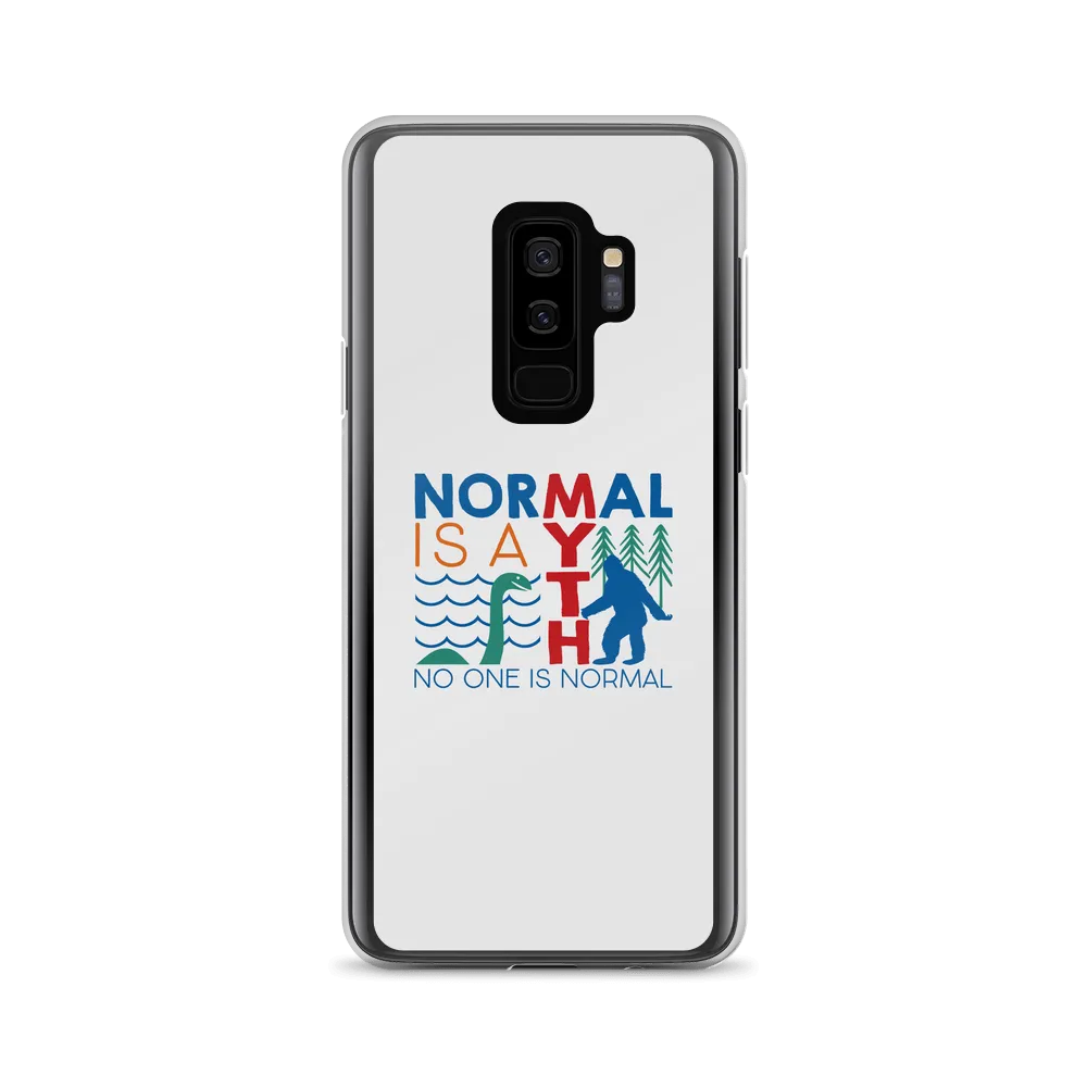 Normal is a Myth (Bigfoot & Loch Ness Monster) Samsung Case