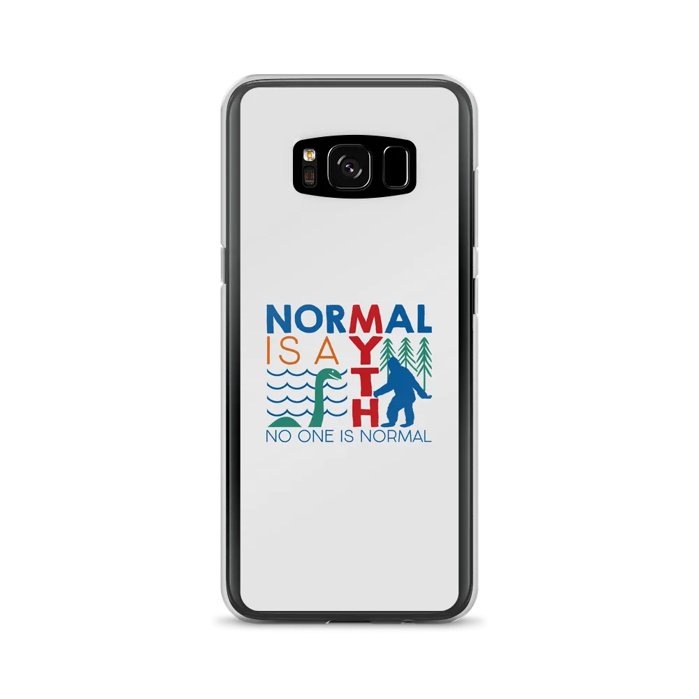 Normal is a Myth (Bigfoot & Loch Ness Monster) Samsung Case