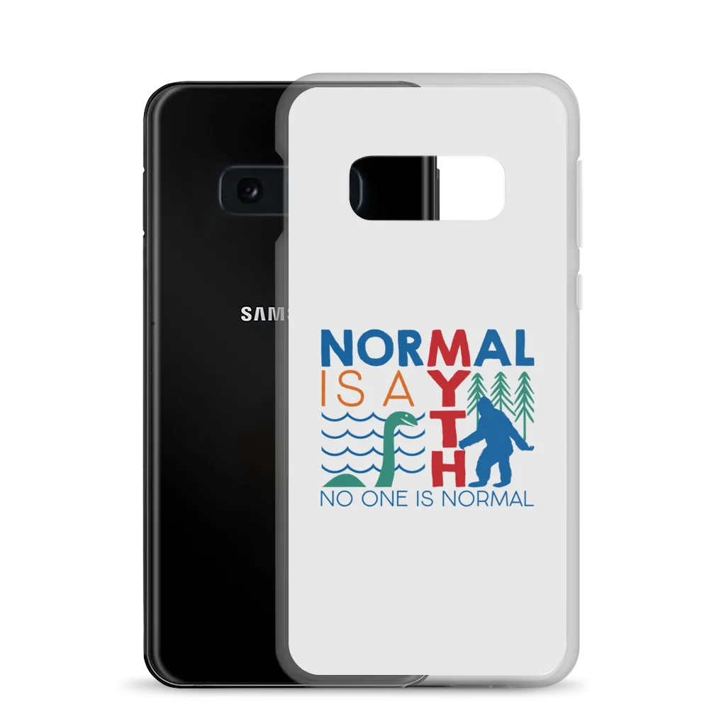 Normal is a Myth (Bigfoot & Loch Ness Monster) Samsung Case