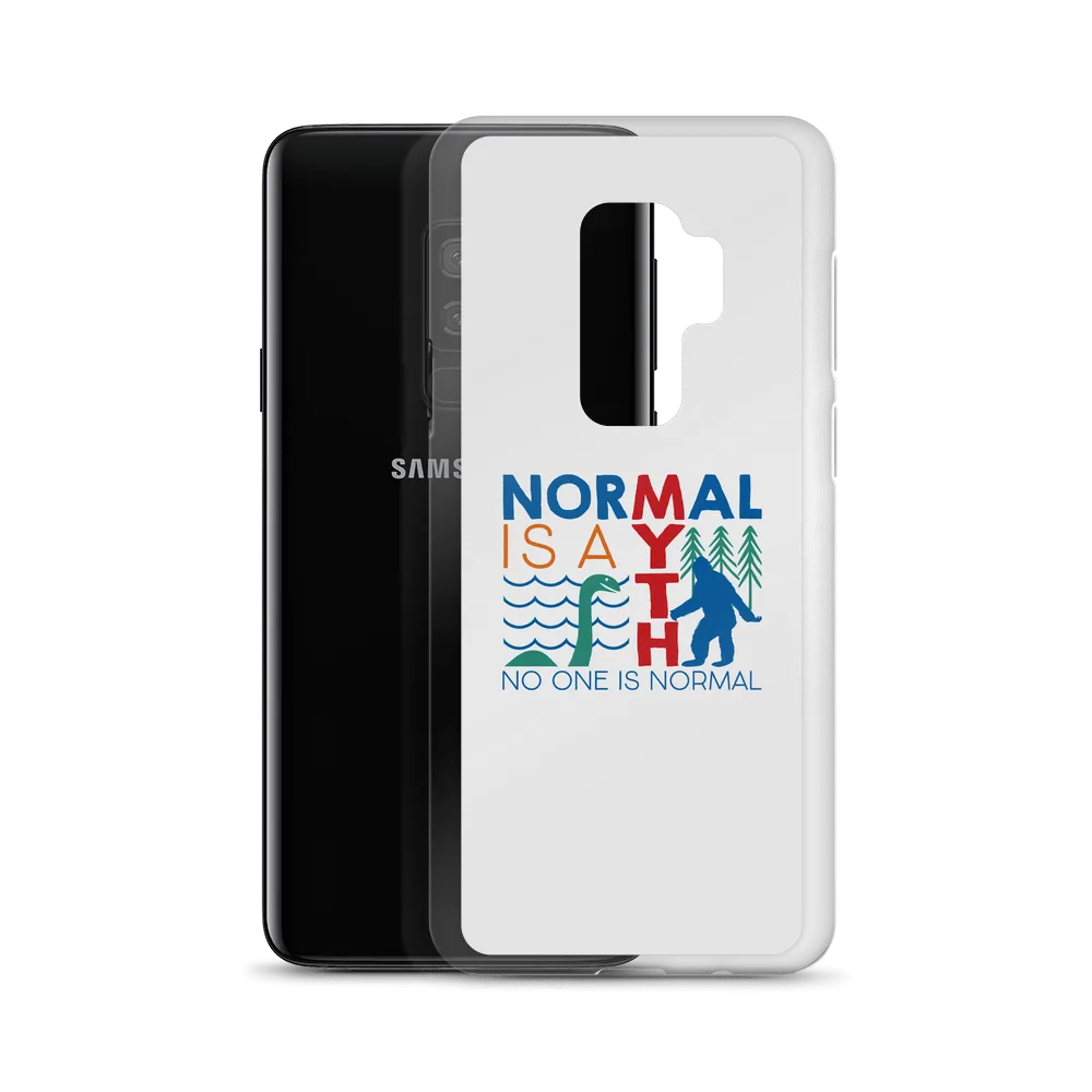 Normal is a Myth (Bigfoot & Loch Ness Monster) Samsung Case
