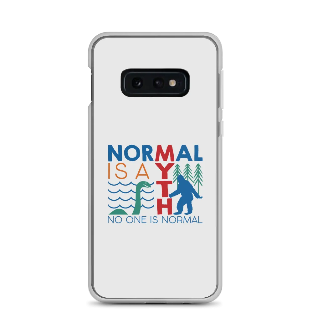 Normal is a Myth (Bigfoot & Loch Ness Monster) Samsung Case
