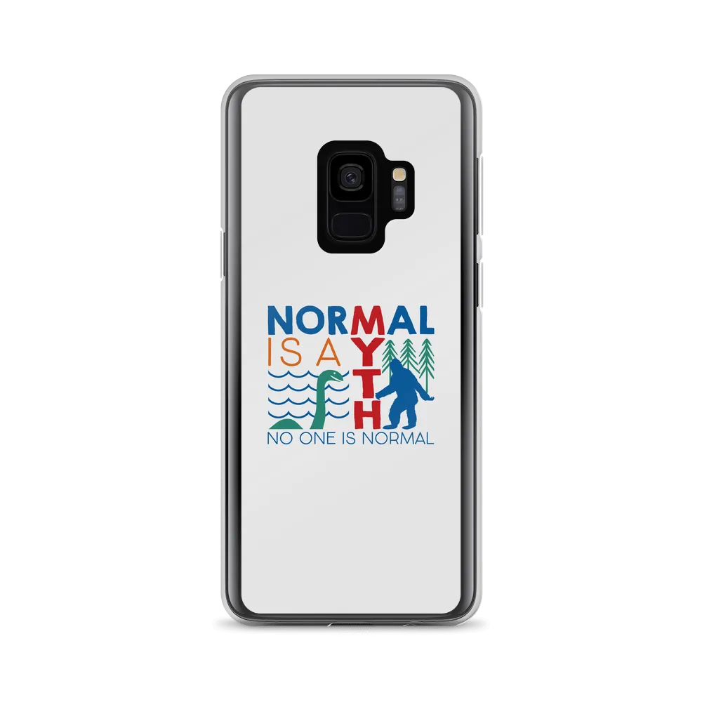 Normal is a Myth (Bigfoot & Loch Ness Monster) Samsung Case