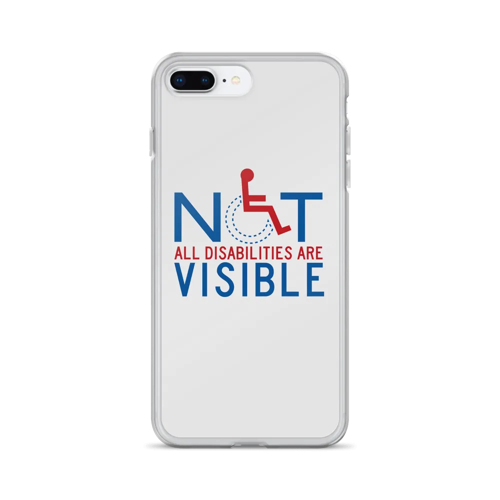 Not All Disabilities are Visible (iPhone Case)