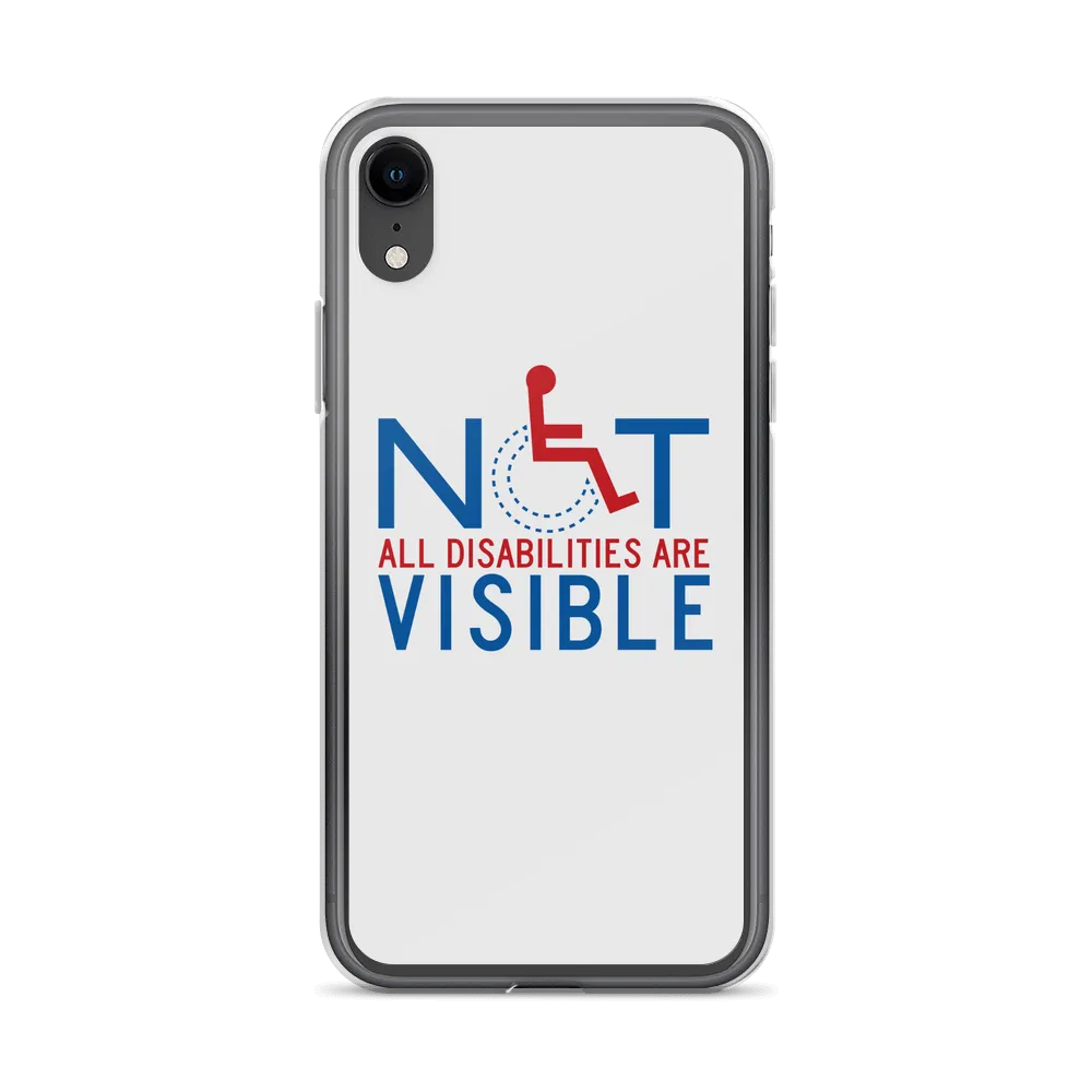 Not All Disabilities are Visible (iPhone Case)
