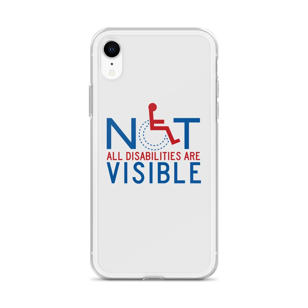 Not All Disabilities are Visible (iPhone Case)