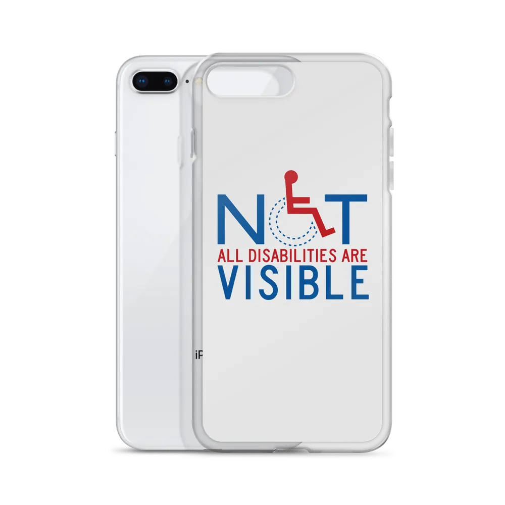 Not All Disabilities are Visible (iPhone Case)
