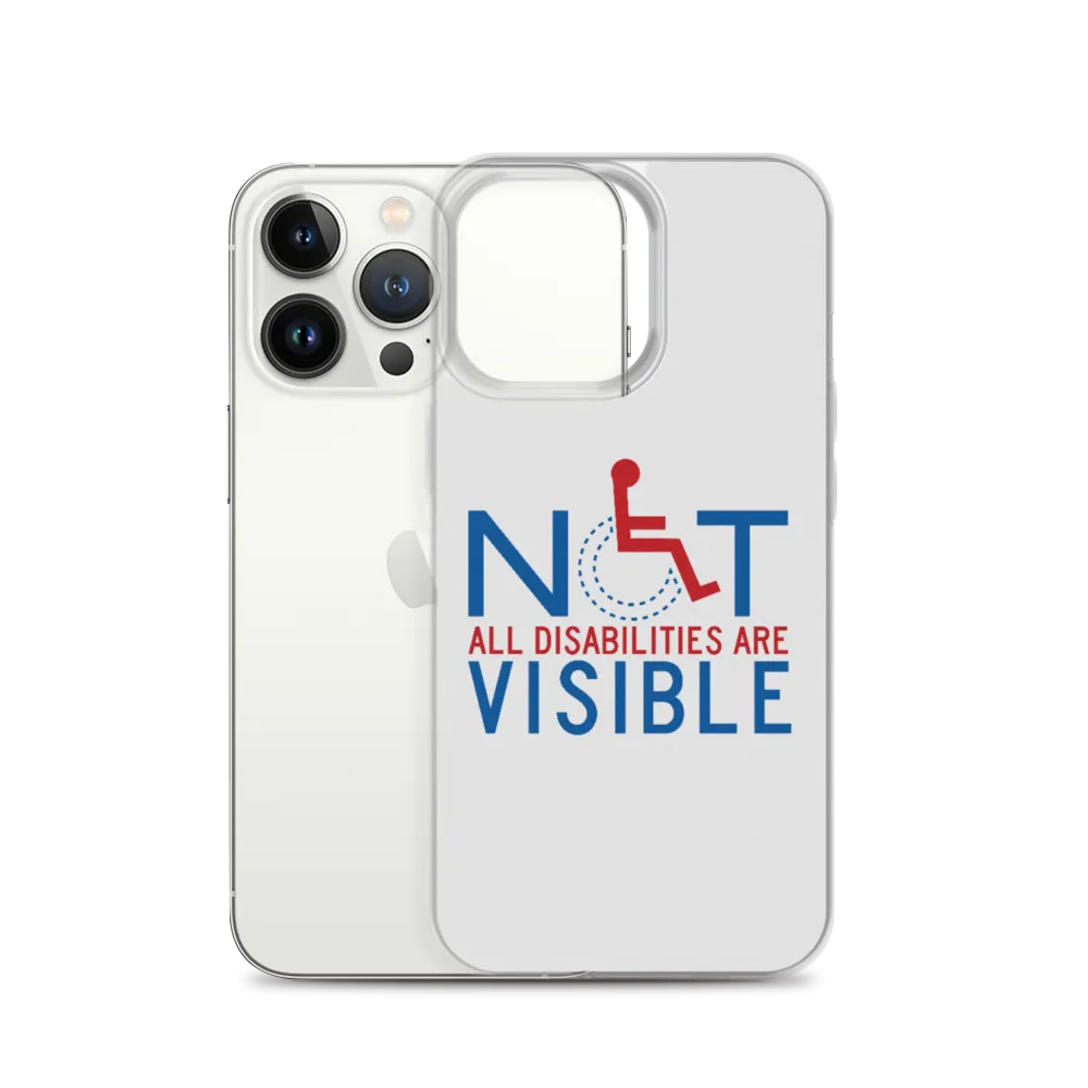 Not All Disabilities are Visible (iPhone Case)