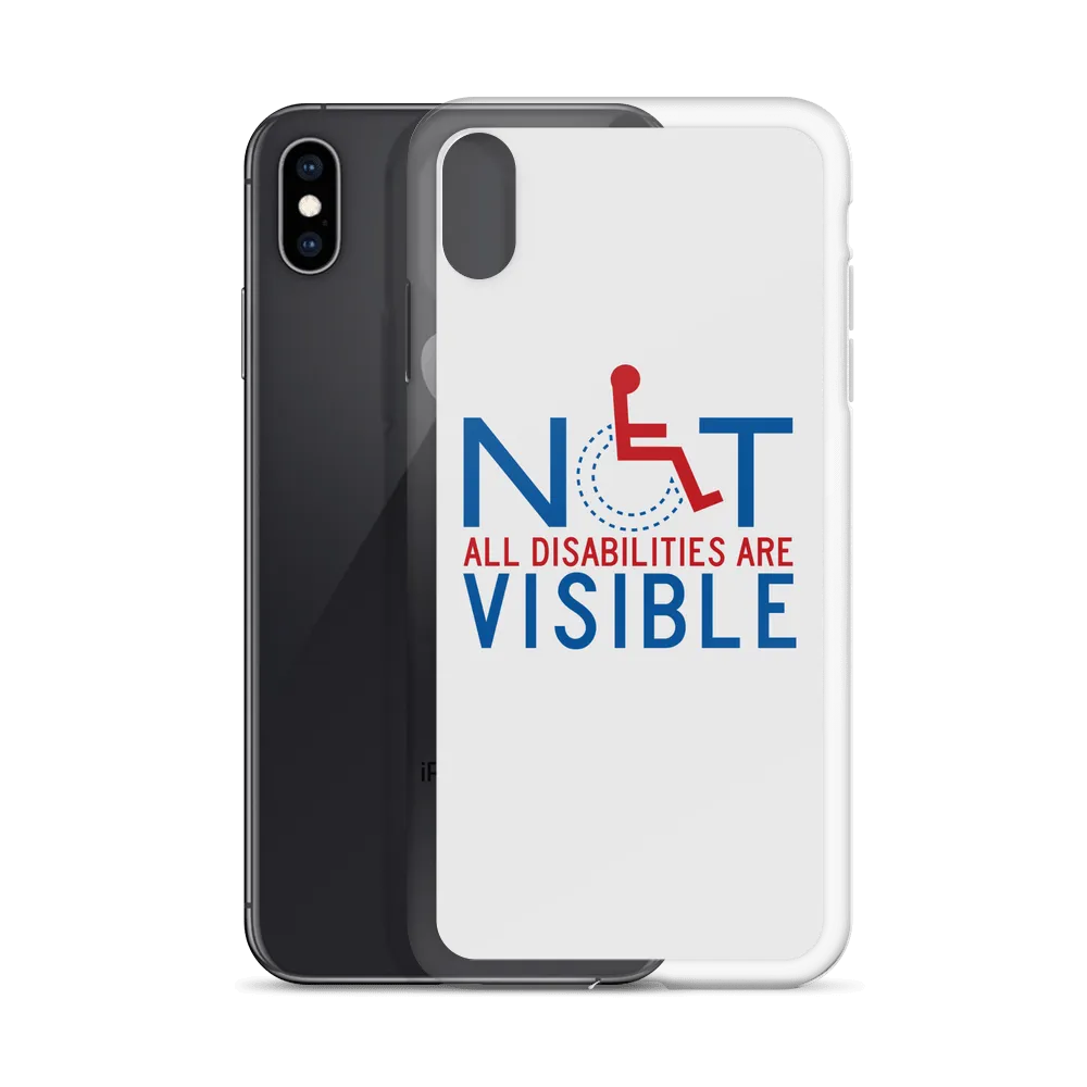 Not All Disabilities are Visible (iPhone Case)