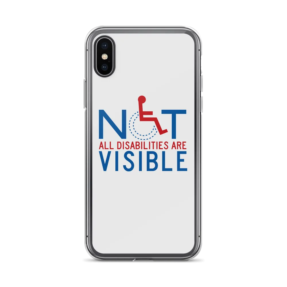 Not All Disabilities are Visible (iPhone Case)