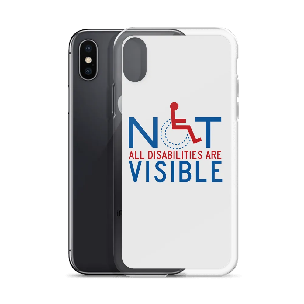 Not All Disabilities are Visible (iPhone Case)