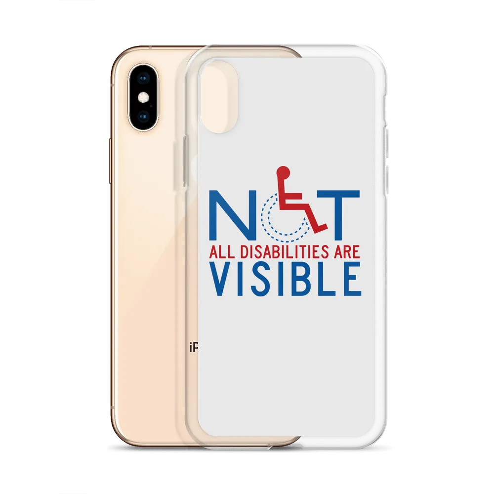Not All Disabilities are Visible (iPhone Case)