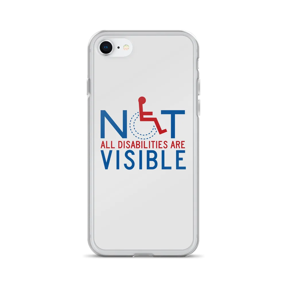 Not All Disabilities are Visible (iPhone Case)
