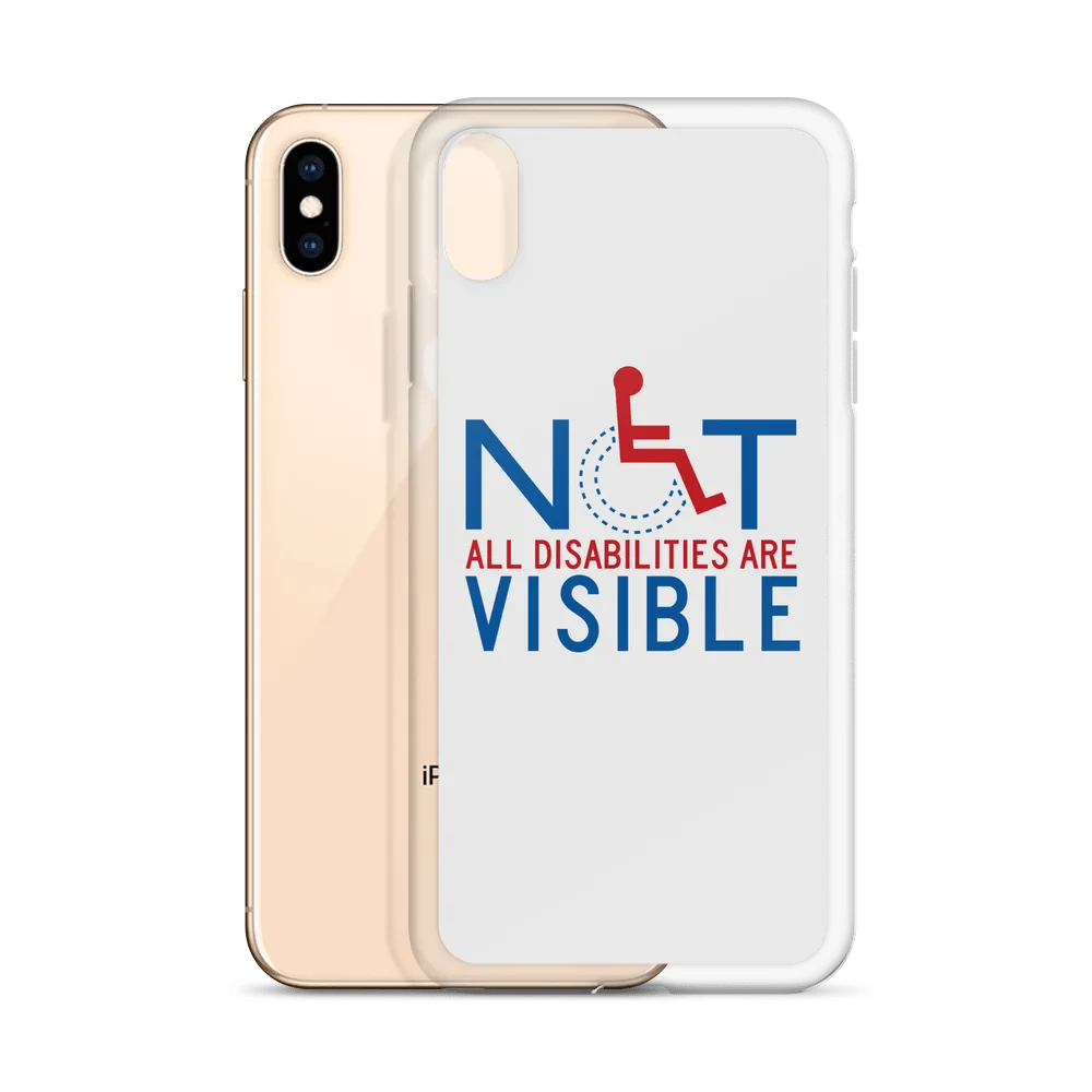 Not All Disabilities are Visible (iPhone Case)