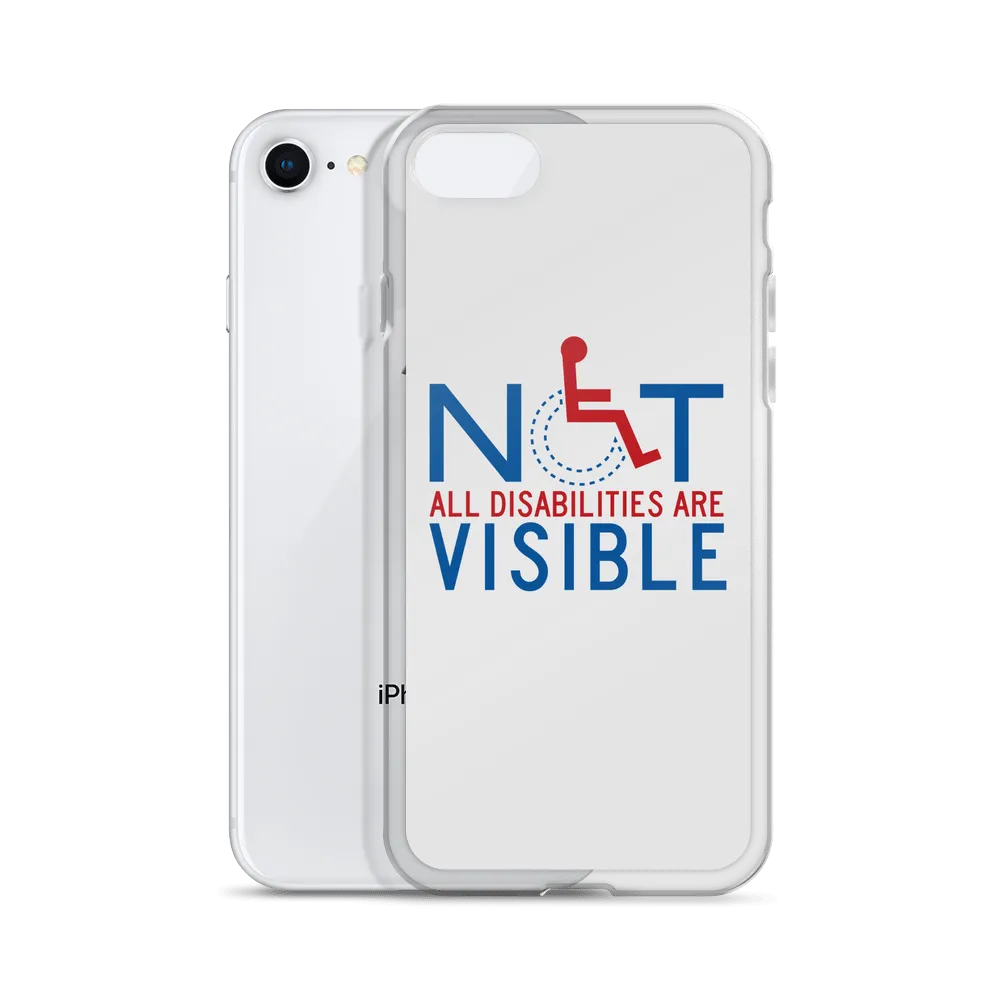 Not All Disabilities are Visible (iPhone Case)