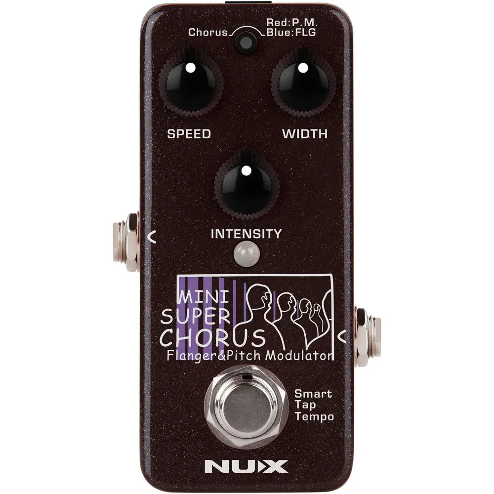 NUX Mini Core Series "Mini SCF" Super Chorus, Flanger & Pitch Modulation Effects Pedal