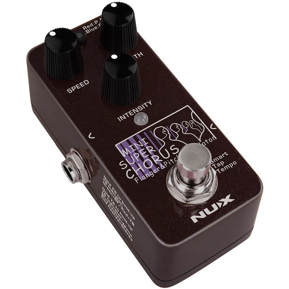 NUX Mini Core Series "Mini SCF" Super Chorus, Flanger & Pitch Modulation Effects Pedal