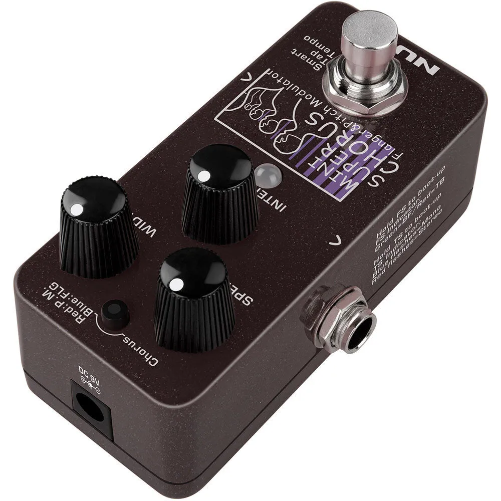 NUX Mini Core Series "Mini SCF" Super Chorus, Flanger & Pitch Modulation Effects Pedal