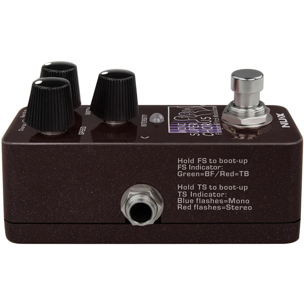 NUX Mini Core Series "Mini SCF" Super Chorus, Flanger & Pitch Modulation Effects Pedal