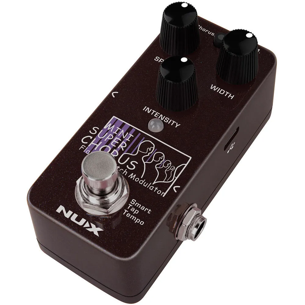 NUX Mini Core Series "Mini SCF" Super Chorus, Flanger & Pitch Modulation Effects Pedal