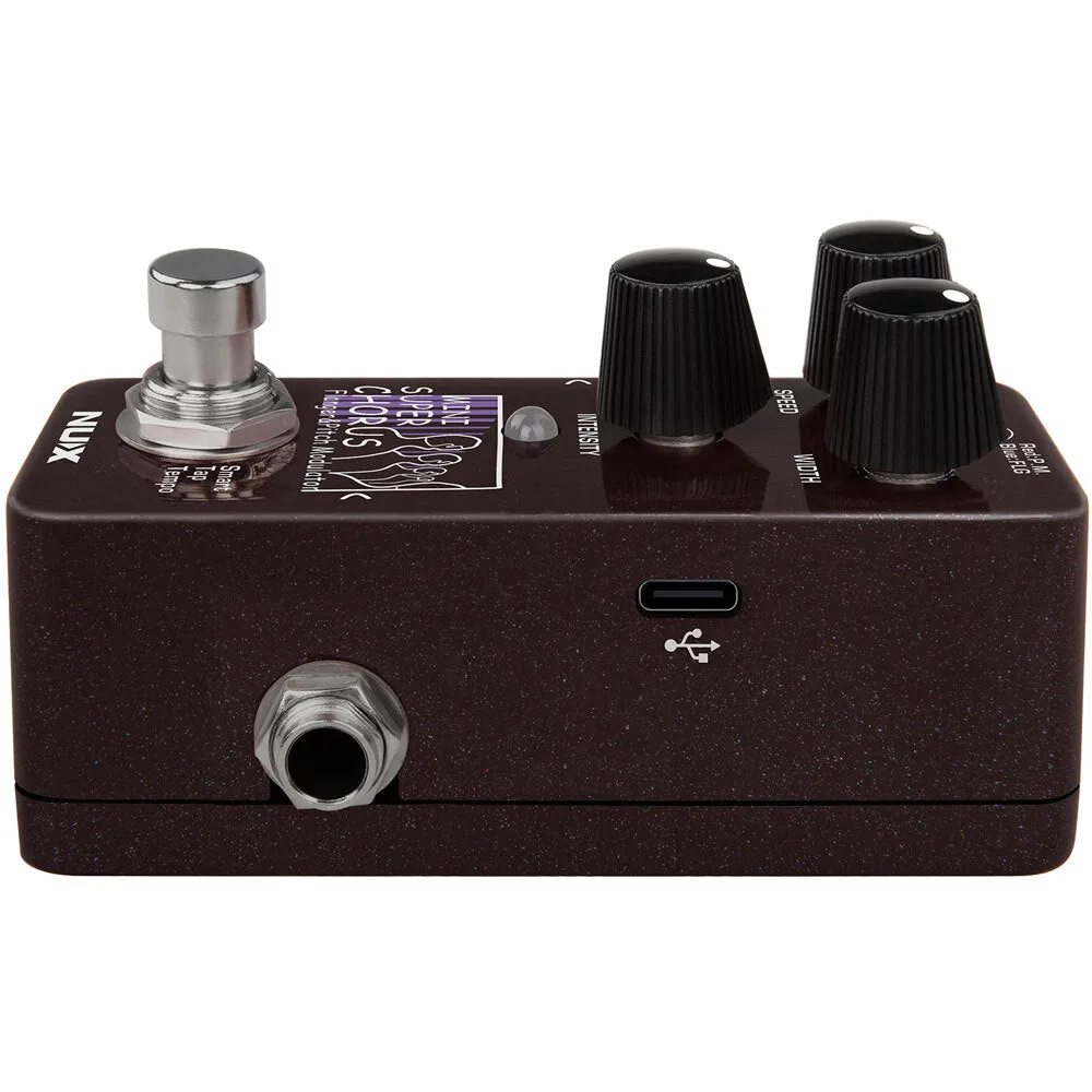 NUX Mini Core Series "Mini SCF" Super Chorus, Flanger & Pitch Modulation Effects Pedal