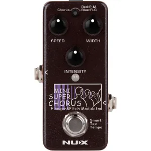 NUX Mini Core Series "Mini SCF" Super Chorus, Flanger & Pitch Modulation Effects Pedal