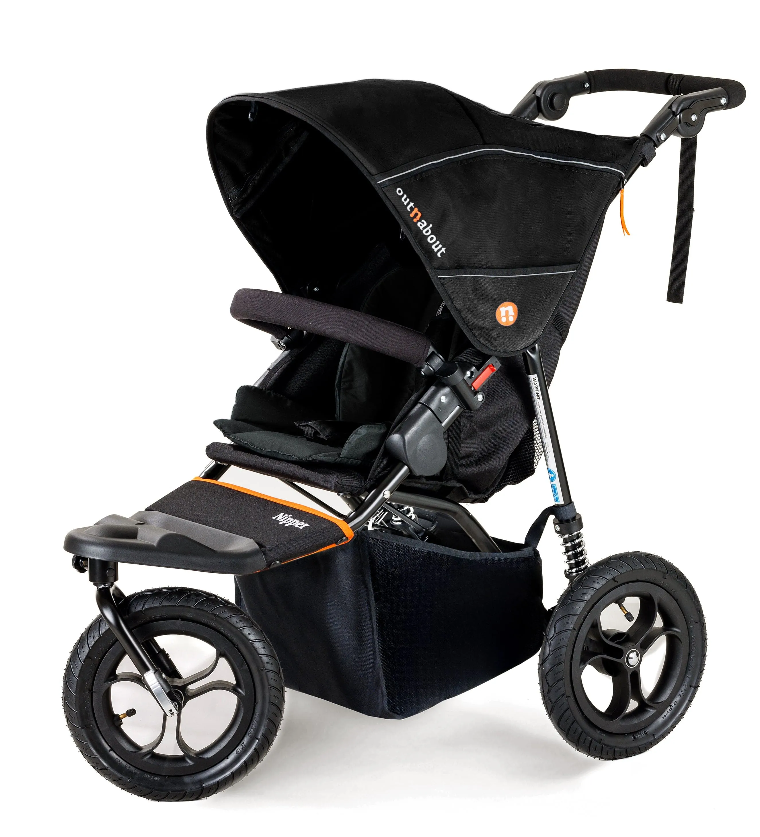 Out n About Nipper Single Comfort Kit in Summit Black