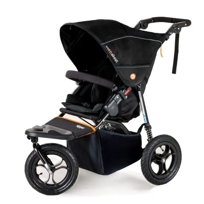 Out n About Nipper V5 Pushchair Summit Black