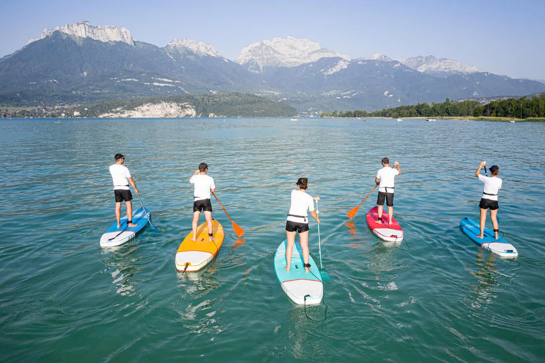 Paddle Collapsible and adjustable 3-part stand-up paddle (170-220 cm blue)