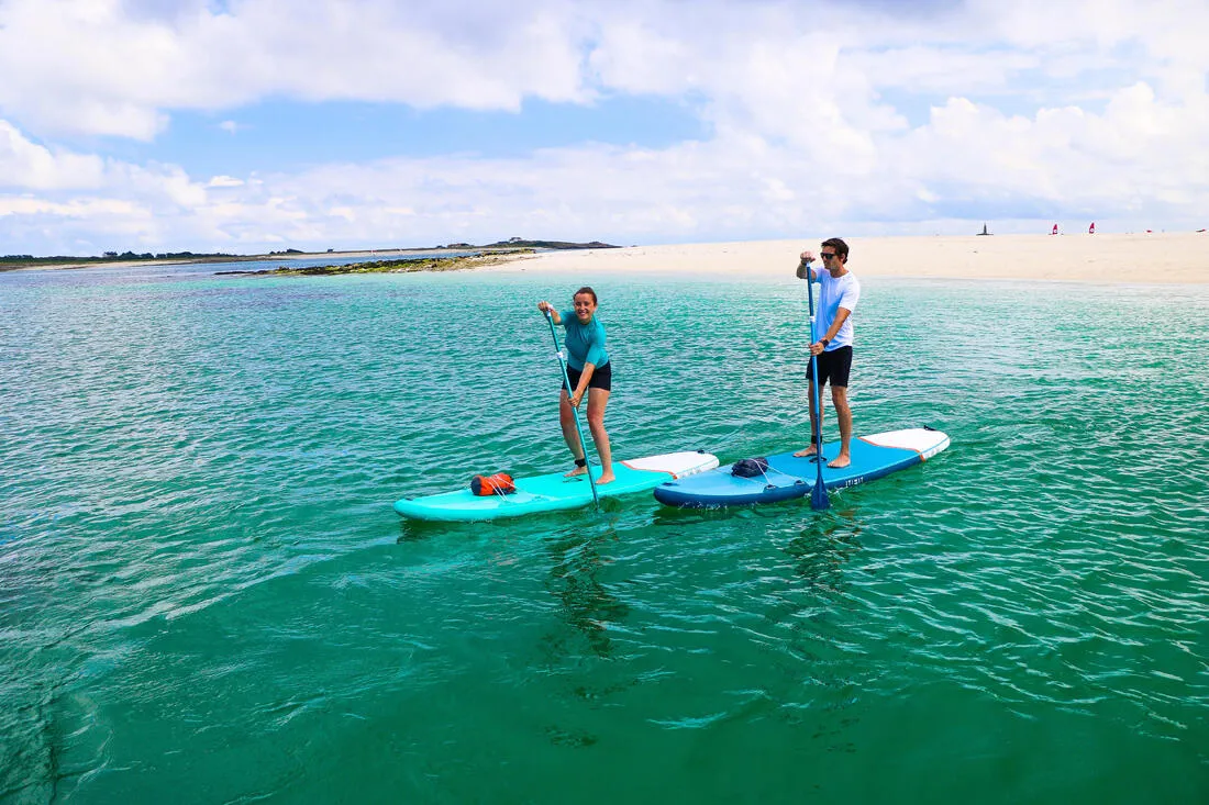 Paddle Collapsible and adjustable 3-part stand-up paddle (170-220 cm blue)