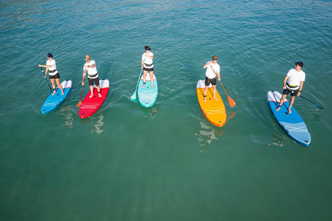 Paddle Collapsible and adjustable 3-part stand-up paddle (170-220 cm blue)