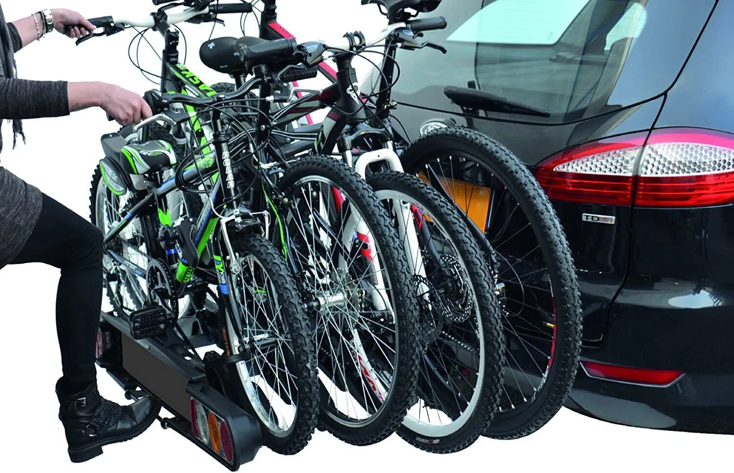 Peruzzo Pure Instinct 4 Bike Tow Ball Bike Carrier