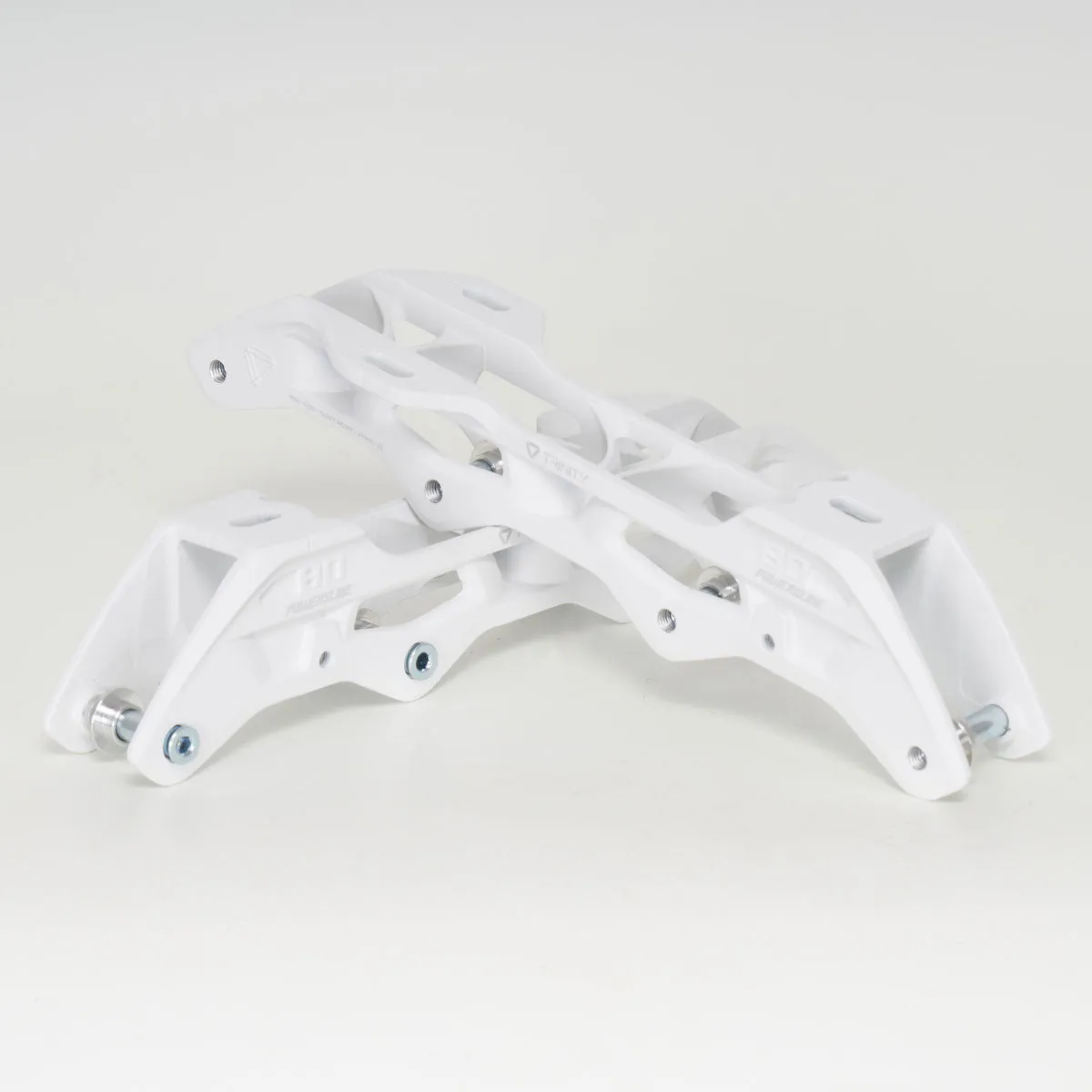 Powerslide Elite Casted Frame, Trinity mount, 4x80, White