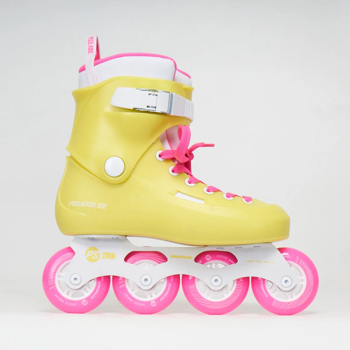 Powerslide Zoom 80 Inline Skates - Unisex - Neon Yellow
