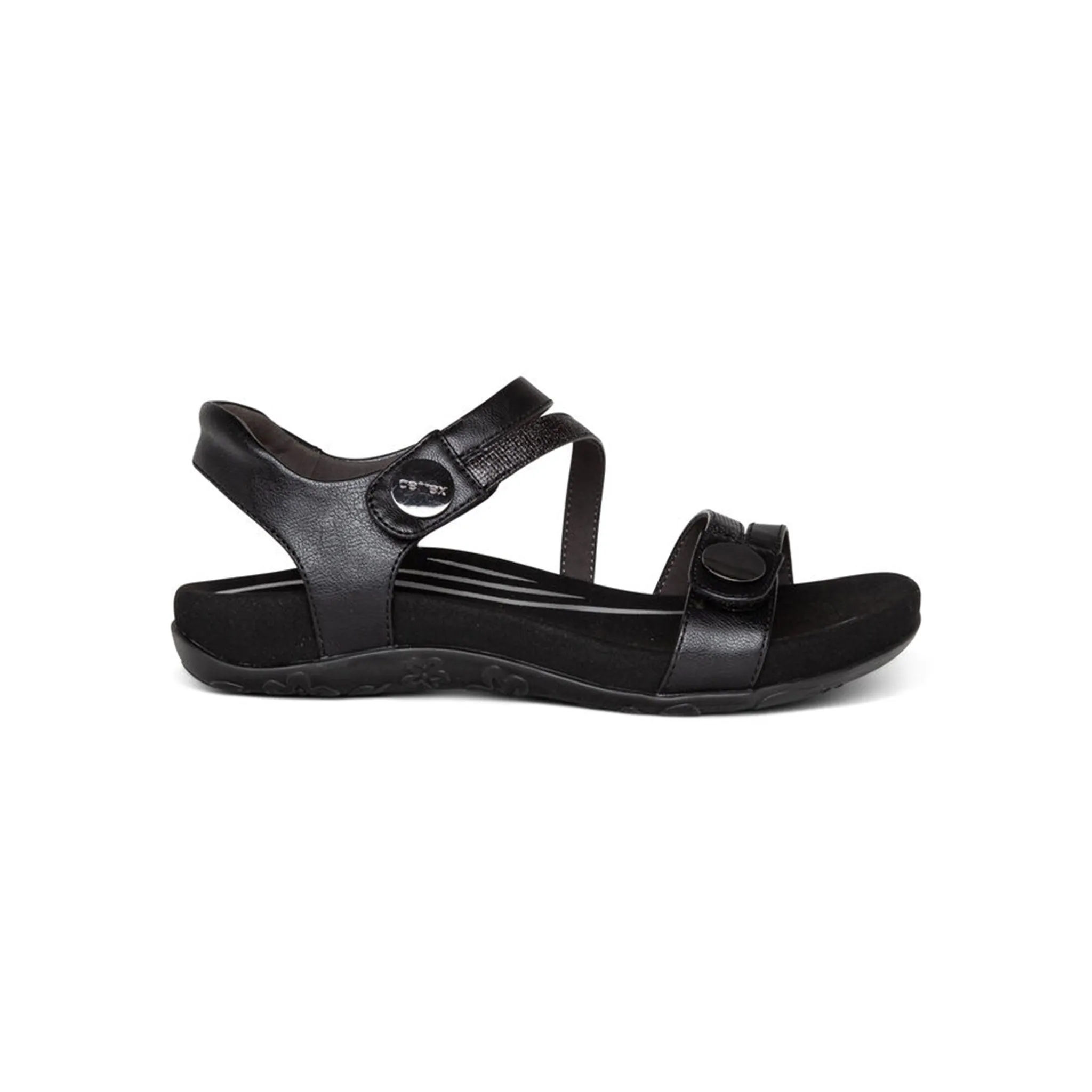 [PRE-ORDER] Aetrex | Jess Quarter Strap Black