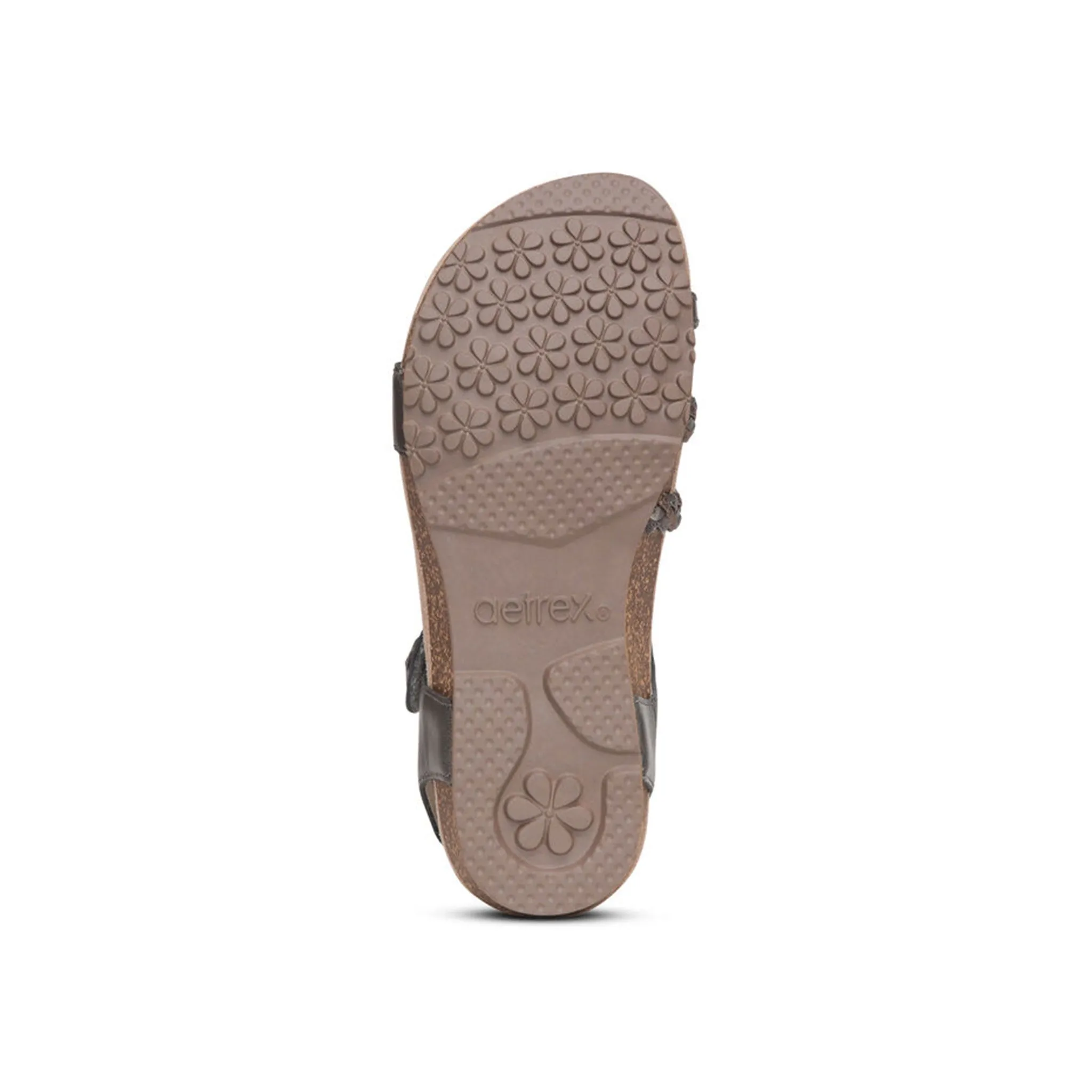 [PRE-ORDER] Aetrex | Jillian Braided Quarter Strap Gunmetal