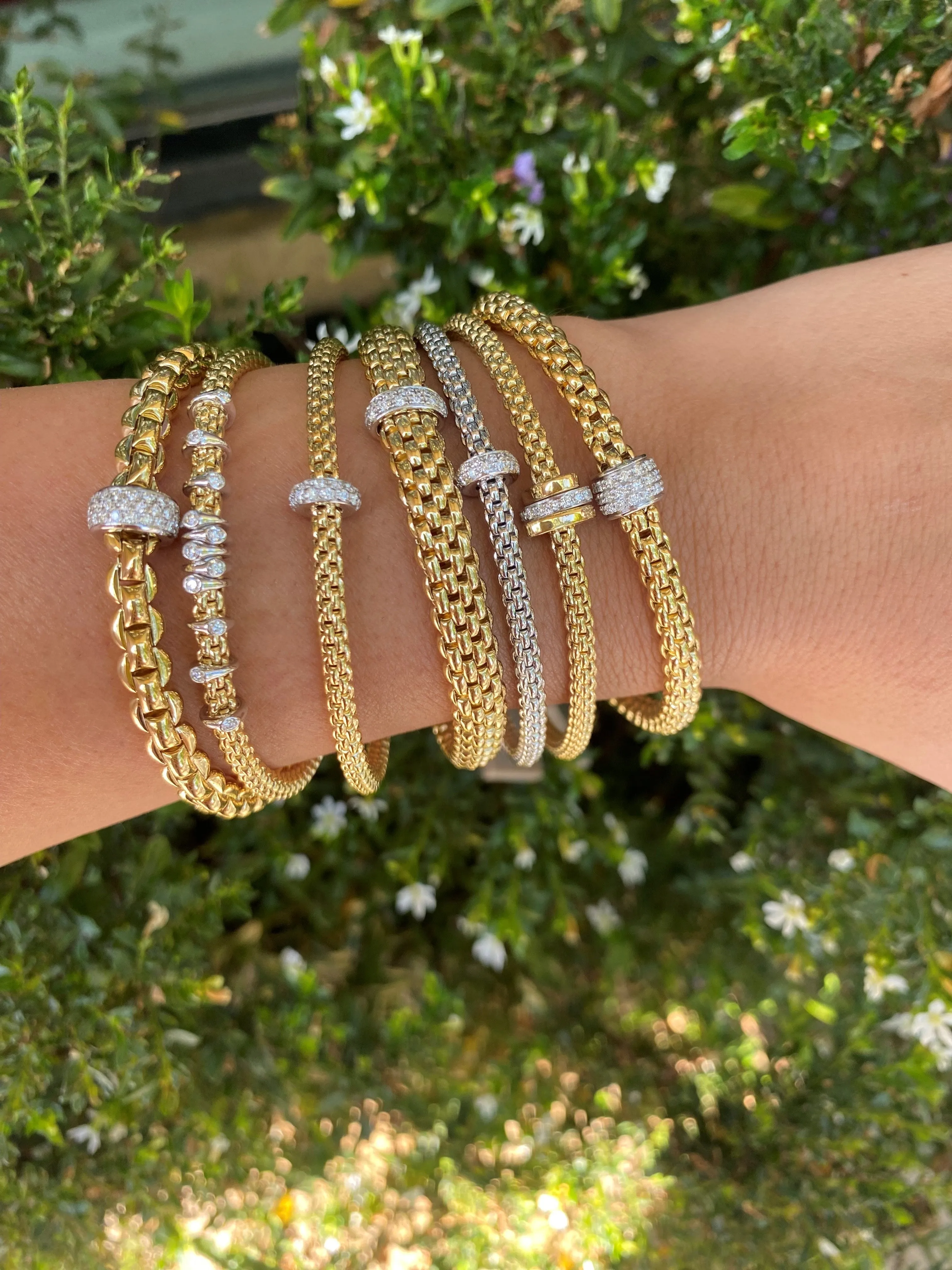 PRIMA MEDIUM BRACELET WITH DIAMONDS