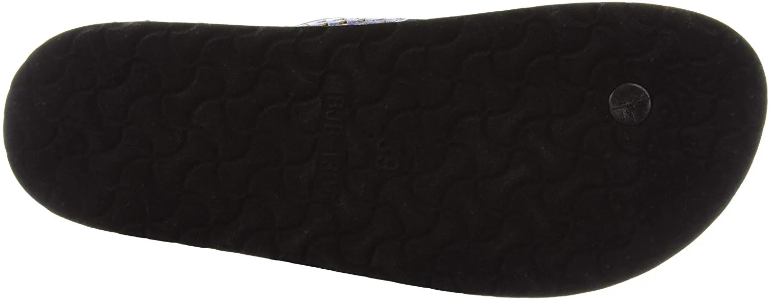 Qupid DELTA-14 Perforated Thong Sandal
