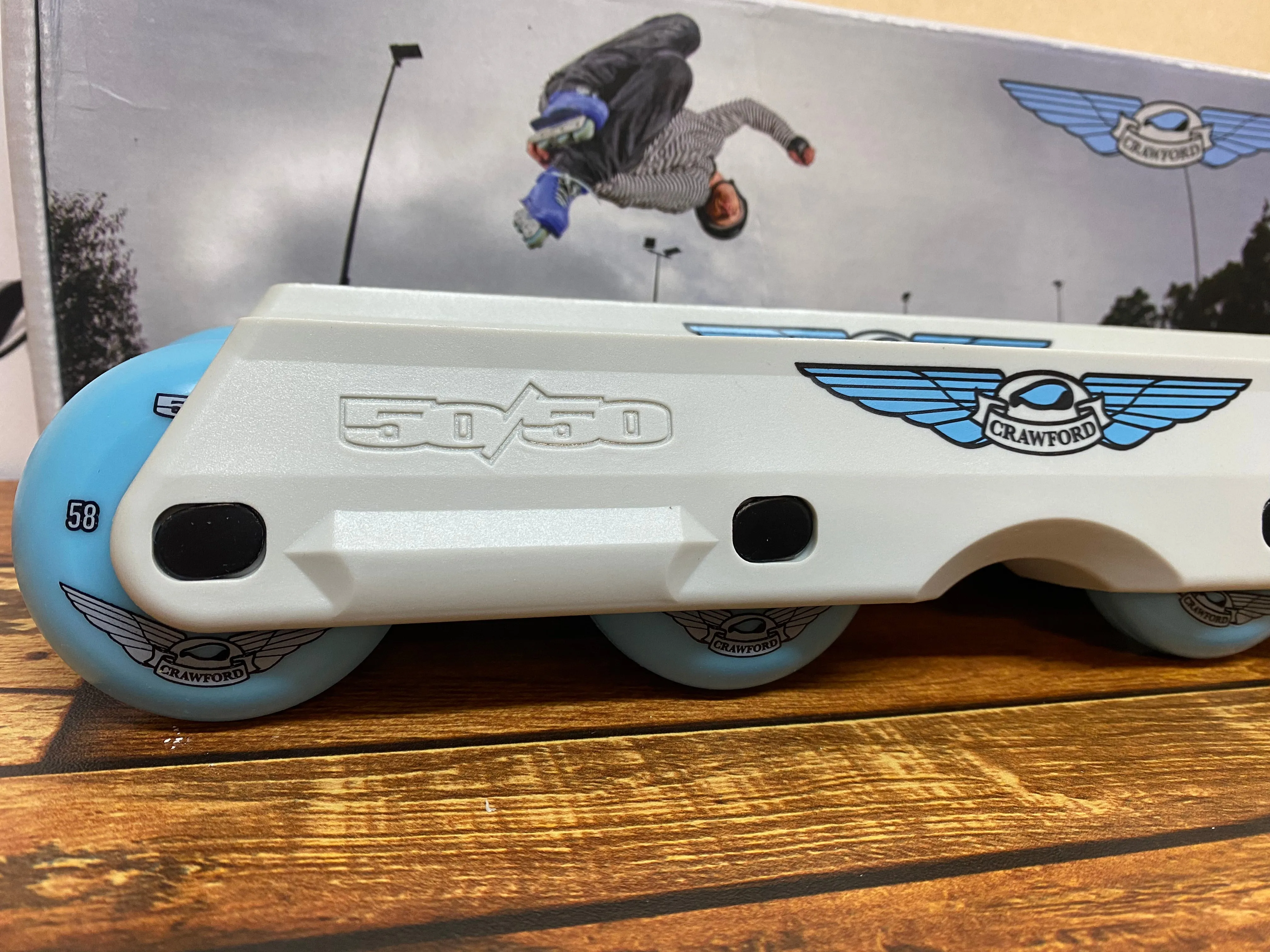 Ready to Roll - 50/50 Frames - Balance 2 - Scott Crawford Frame and Wheel Bundle