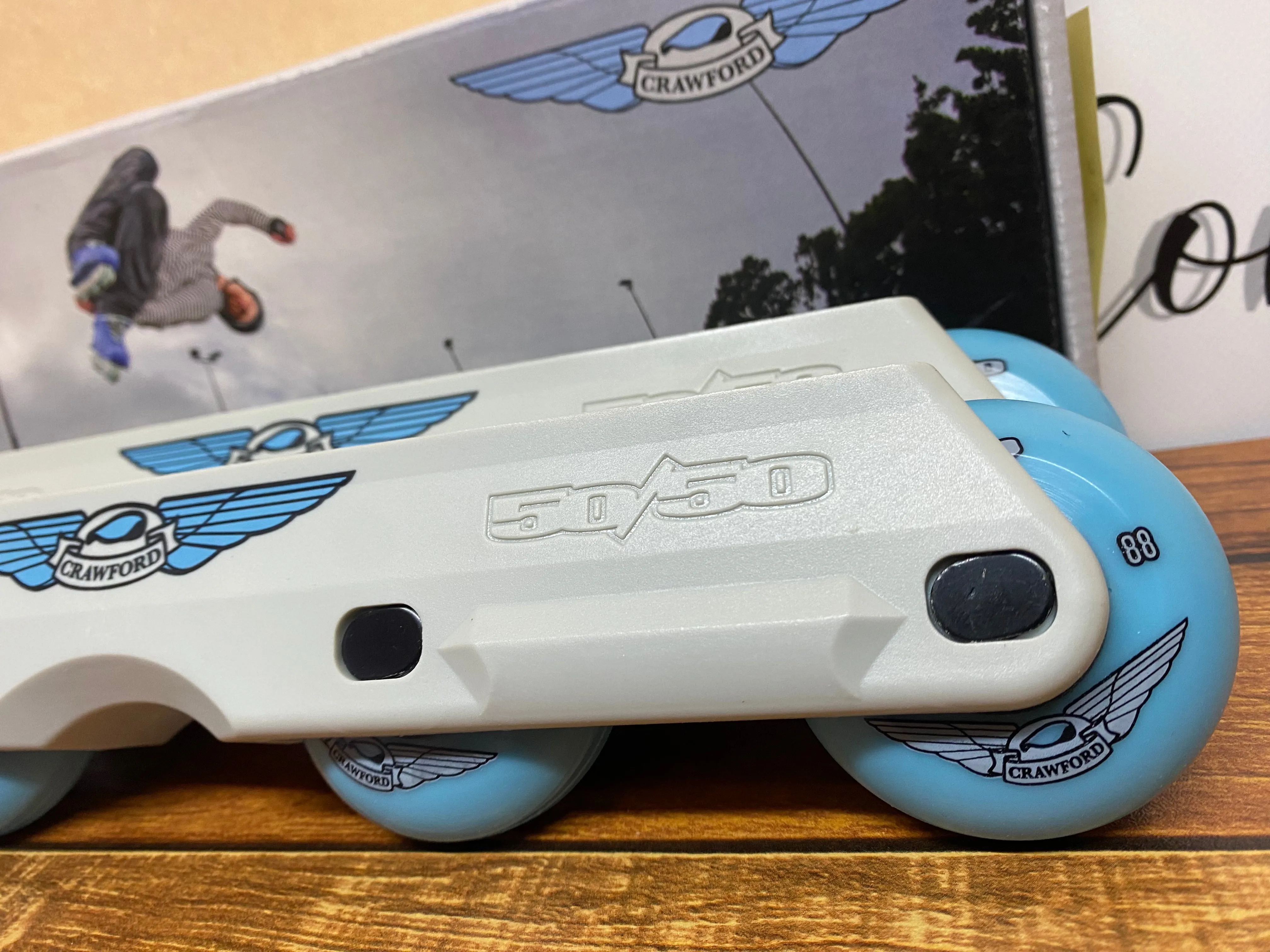 Ready to Roll - 50/50 Frames - Balance 2 - Scott Crawford Frame and Wheel Bundle