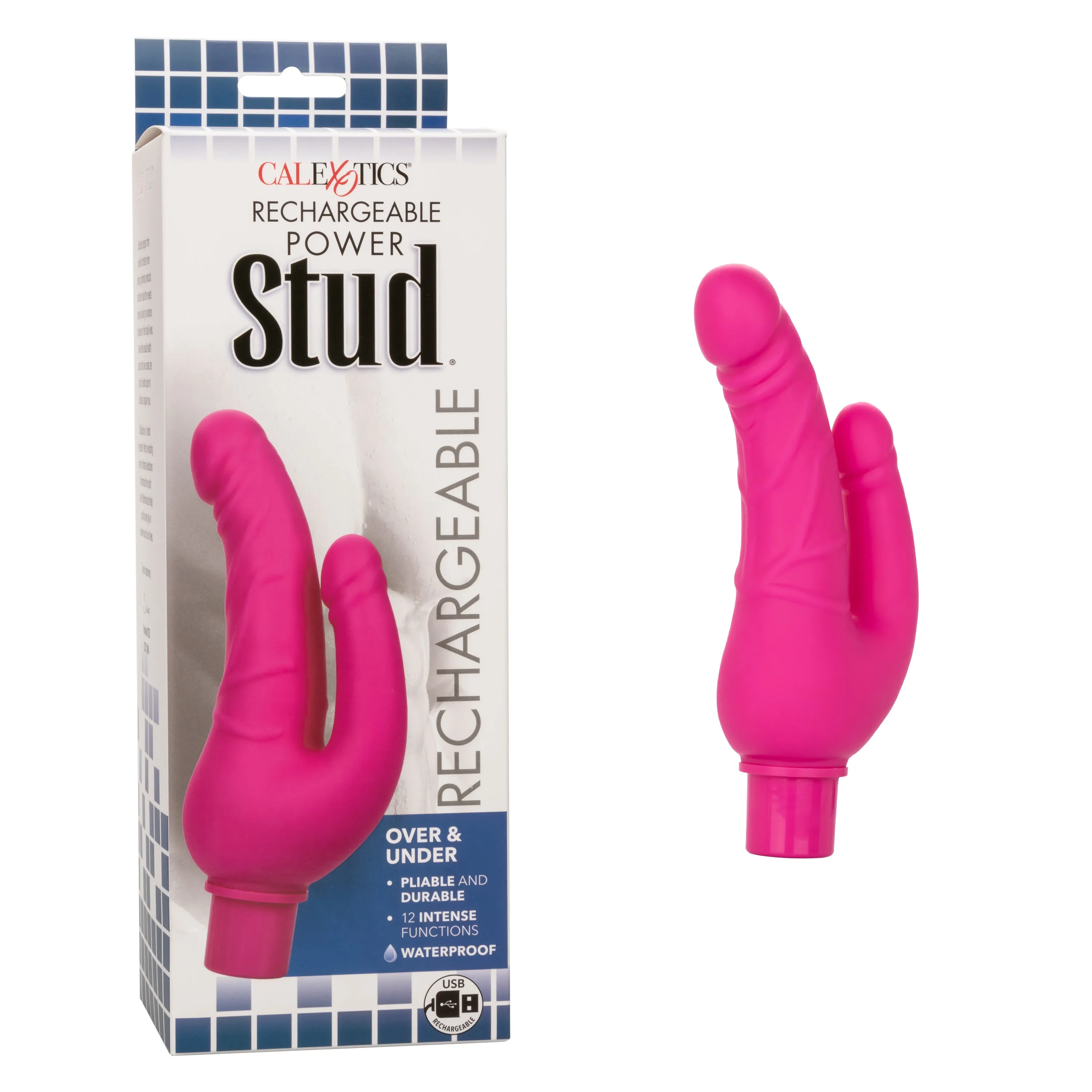 Rechargeable Power Stud® Over & Under™ - Ivory