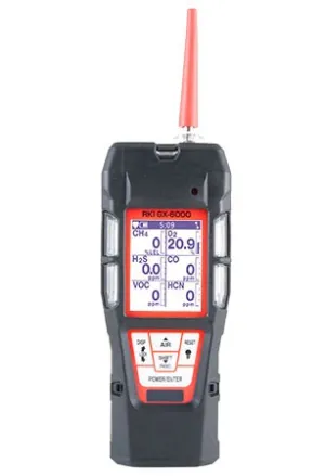 RKI GX-6000 Gas Monitor, Li-Ion battery pack with AC charger (each)
