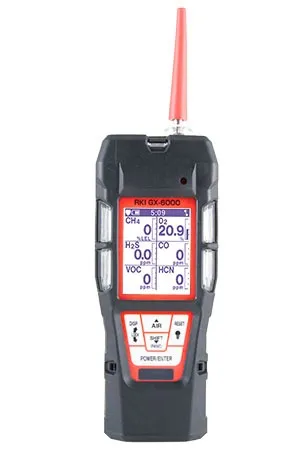 RKI GX-6000 Gas Monitor, Li-Ion battery pack with AC charger (each)