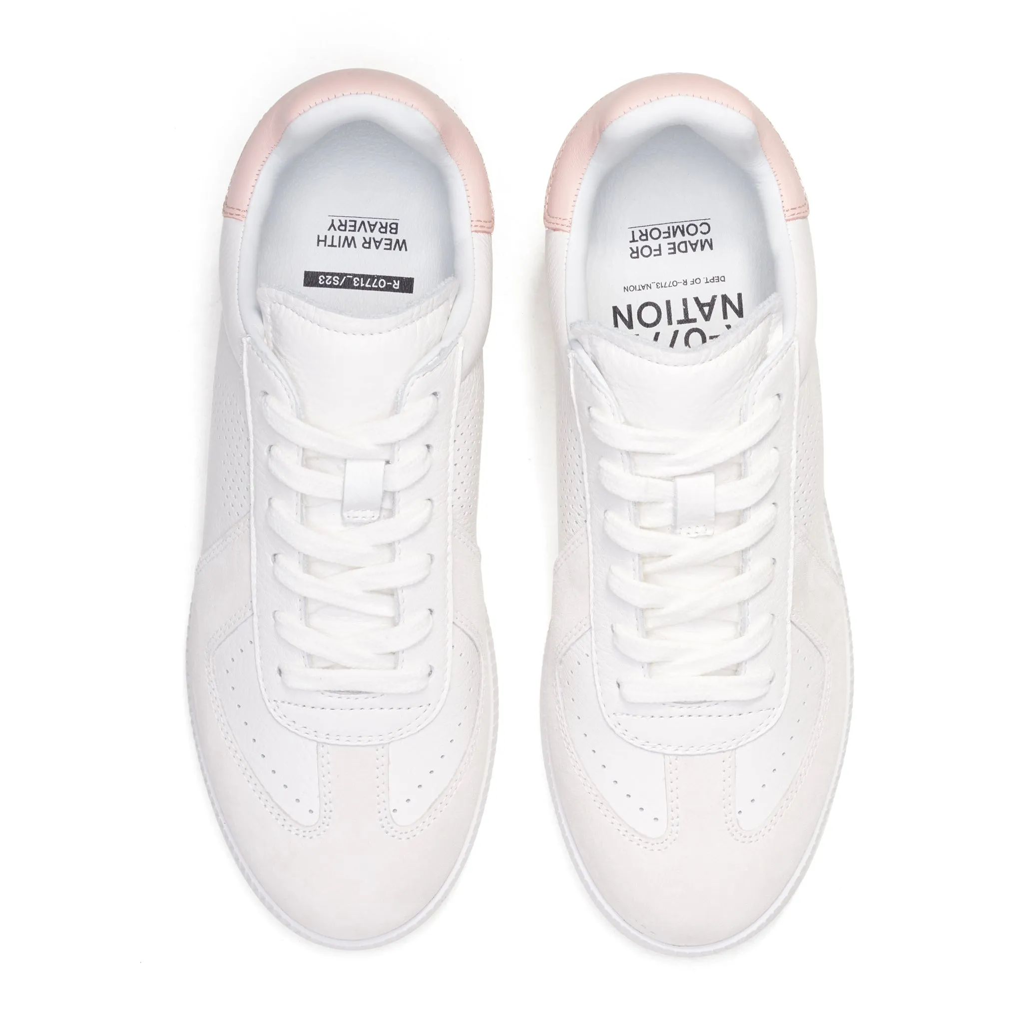Rollie Nation | Pace White/Pink