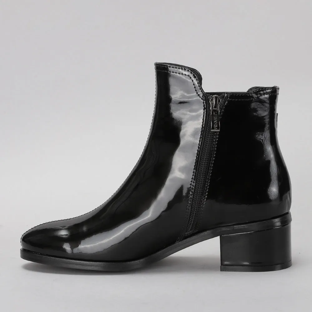 Romy - Black Patent