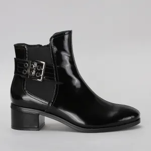 Romy - Black Patent