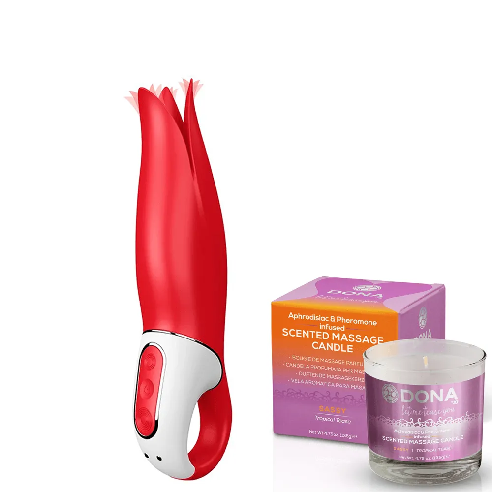 Satisfyer Power Flower   Sassy Candle