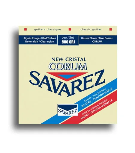 Savarez 500CRJ New Cristal Corum Mixed Tension Classical Guitar String Set