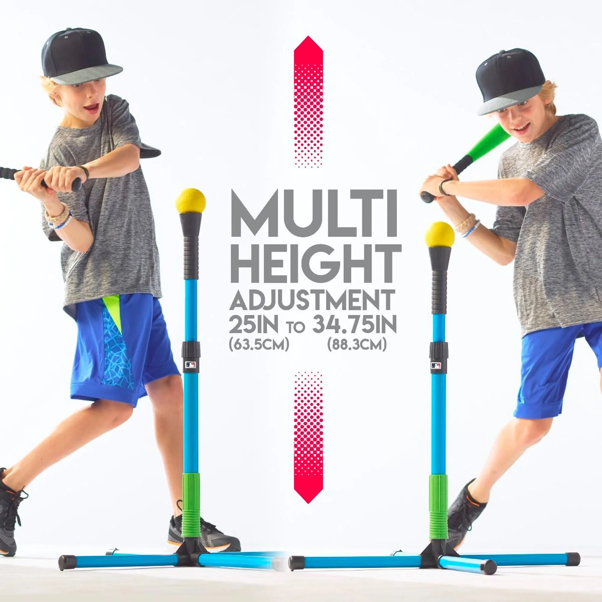 Set Tee de Bateo y Bat Recreativo Beisbol Softbol XT Franklin 58- 83 Cm
